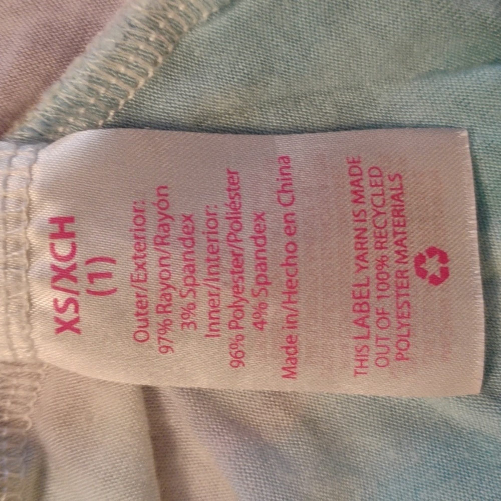 5/$20 No Boundaries Xs Tie Dye Tank Top With Butterfly - Picture 5 of 5
